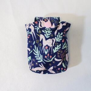 Small Unicorn Pouch Accessory Case with Belt Loop